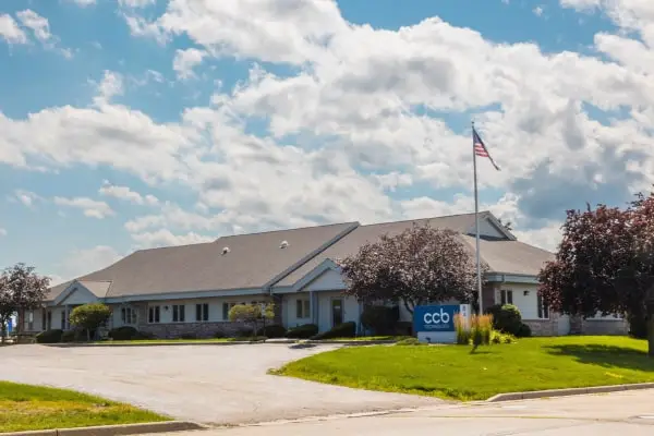 CCB Technology headquarters at 8411 Corporate Drive, Mount Pleasant, Wisconsin