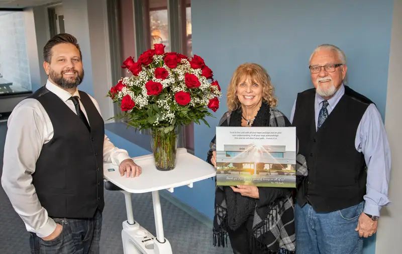 CCB Technology celebrating a company milestone