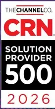 CRN Solution Provider 500 2026 badge