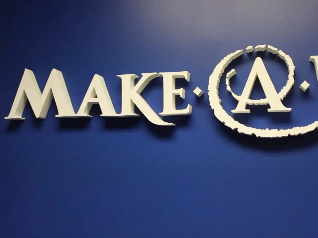 Make-A-Wish Wisconsin sign, from the CCB Technology client video